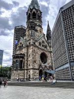 Ruins of the Kaiser Wilhelm Memorial Church in Berlin