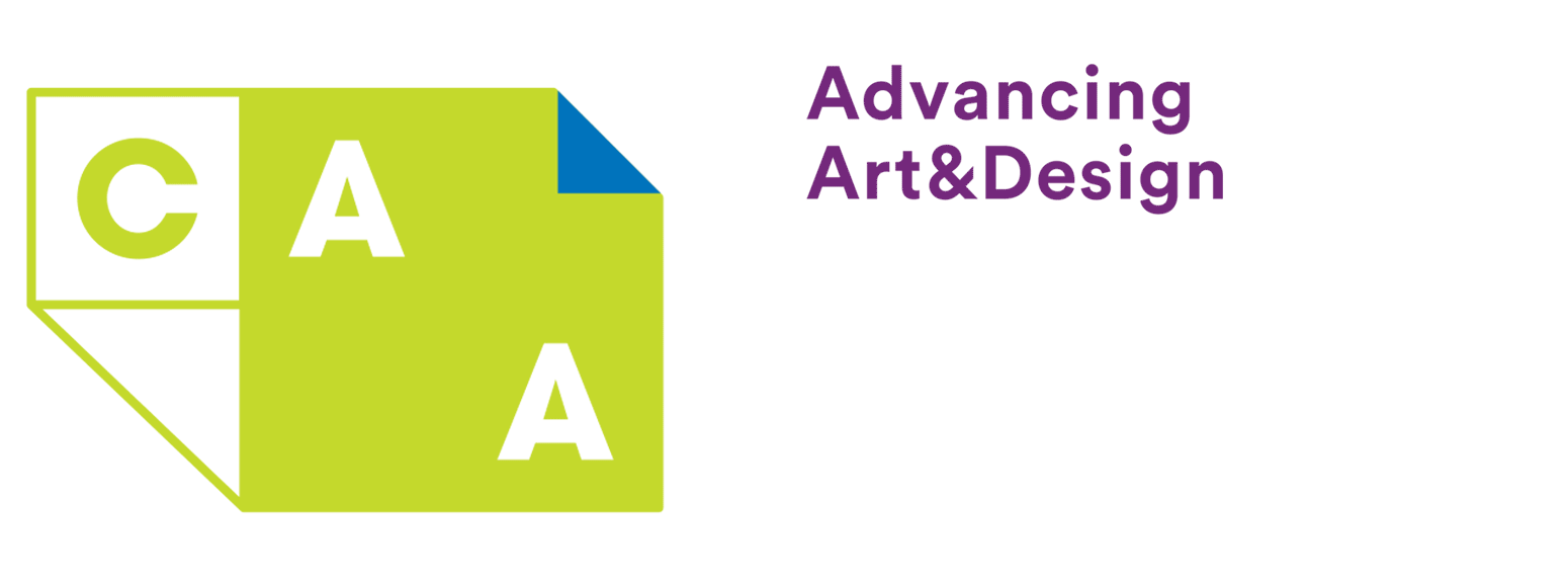 CAA logo in green and white
