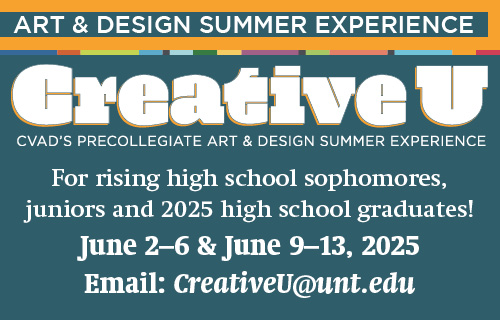 Creative U, email CreativeU@unt.edu