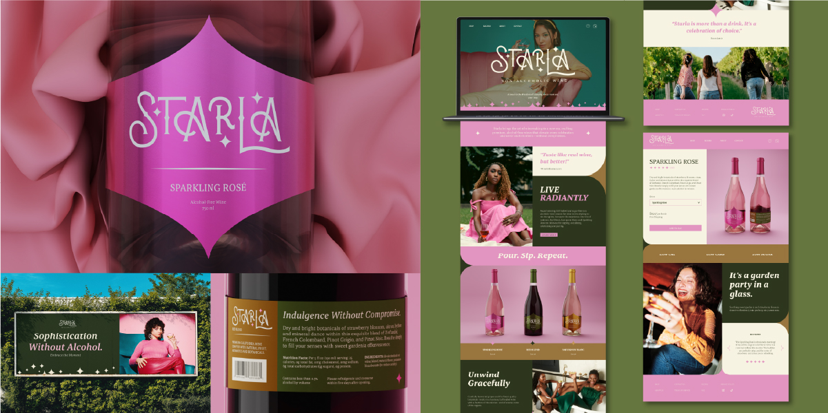 Campaign for a non-alcoholic beverage.
