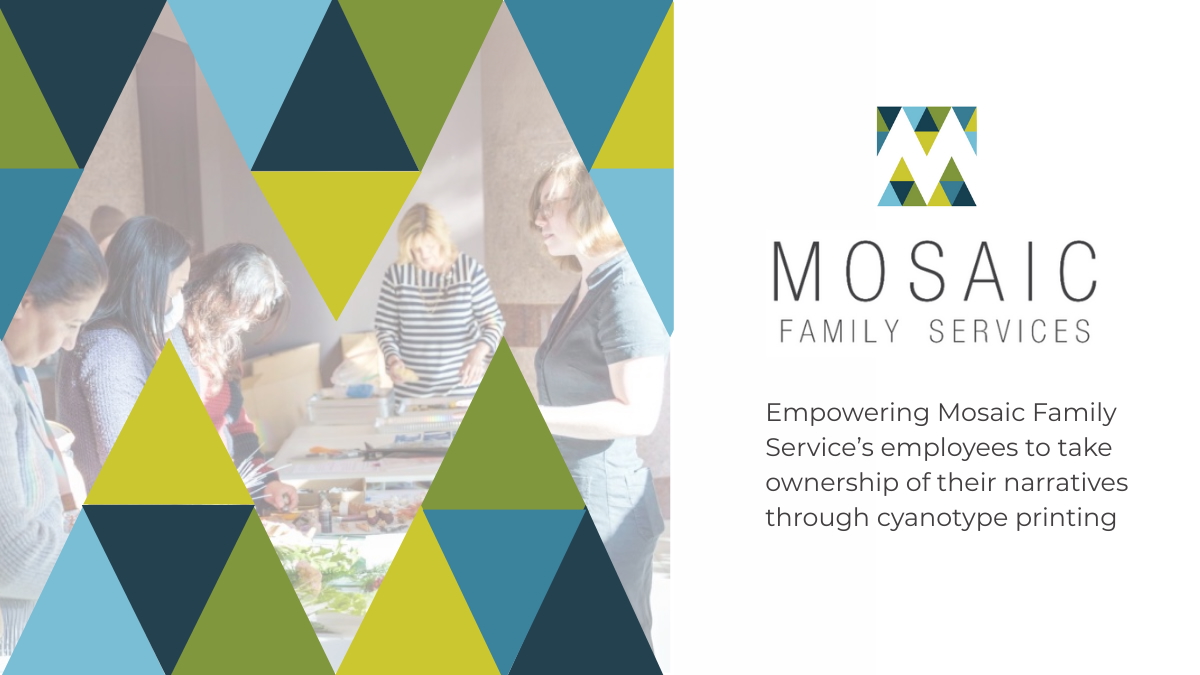 Image of a workshop at Mosaic Family Services.