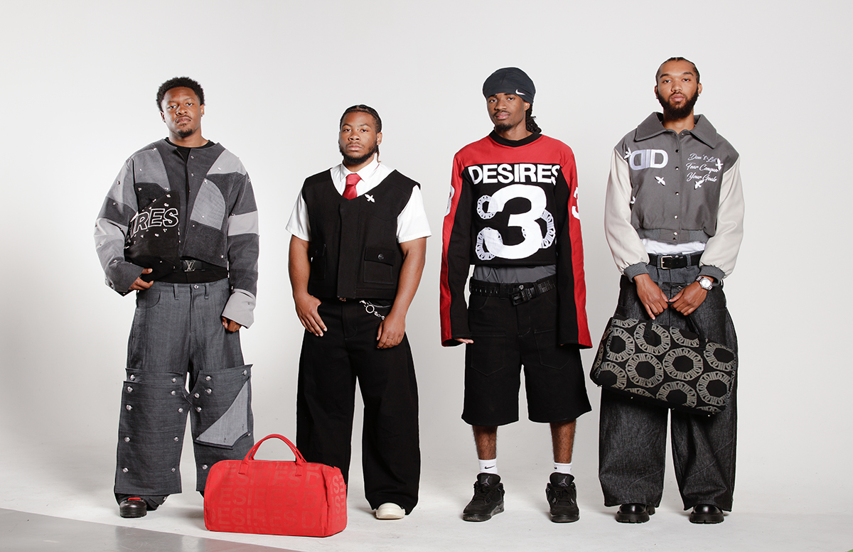 This collection aims to elevate streetwear into being considered high-end luxury through the lens of black culture.