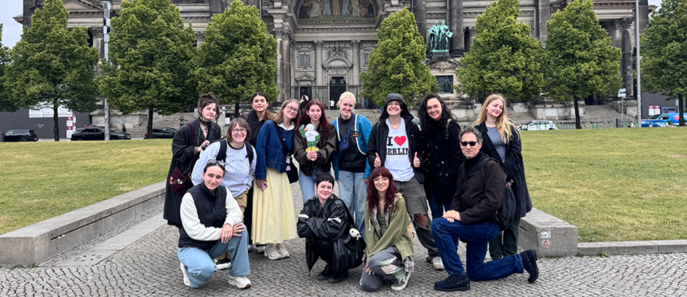 UNT Study Abroad group in Germany