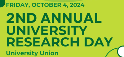 Oct. 4, 2024, Second Annual University Research Day, University Union