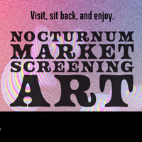 Nocturnum Market Screening Art poster 