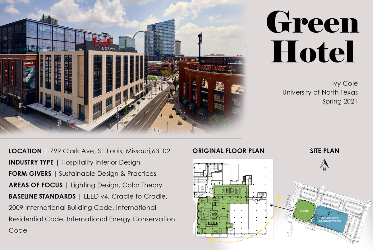 Green hotel original floor plan