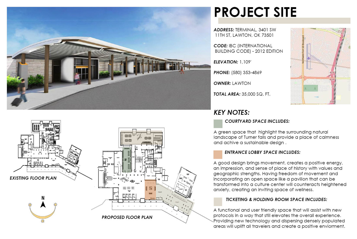 Project site, existing and proposed plans 