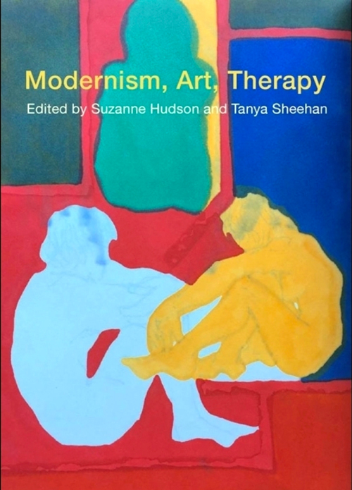 Book cover of Modernism, Art, Therapy with three people in silhouette in various colors.