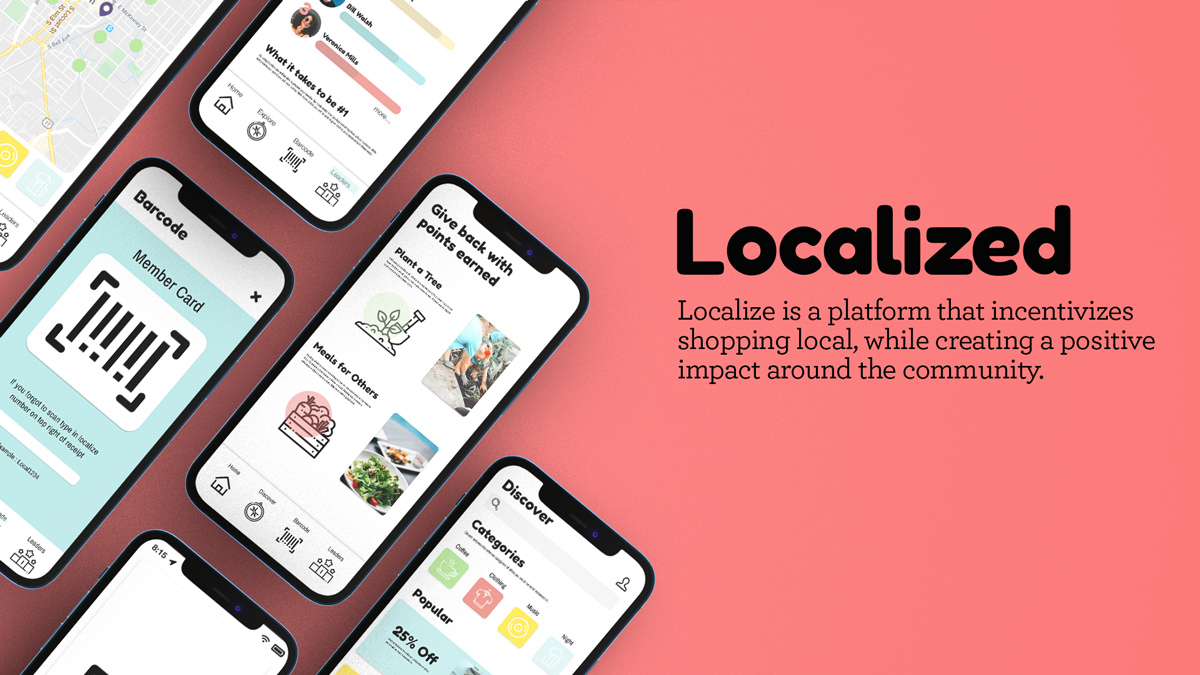 Localized: A platforrm that incentivizes shopping local