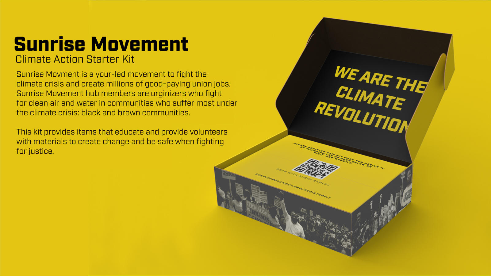 Sunrise movement: Climate Action Starter Kit