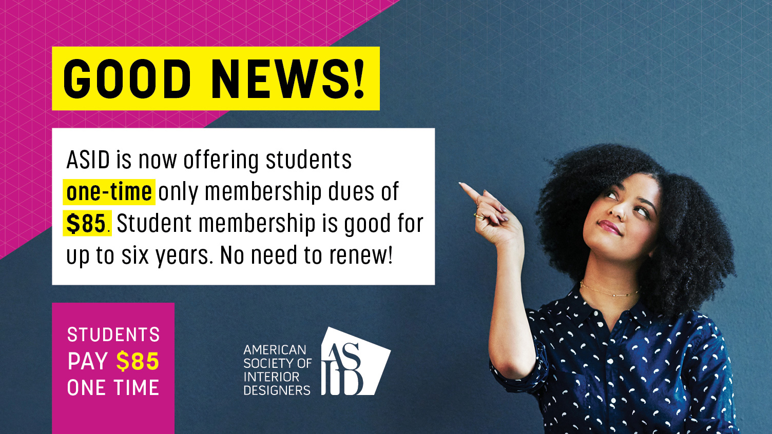 Asid Student Membership Drive 2022 