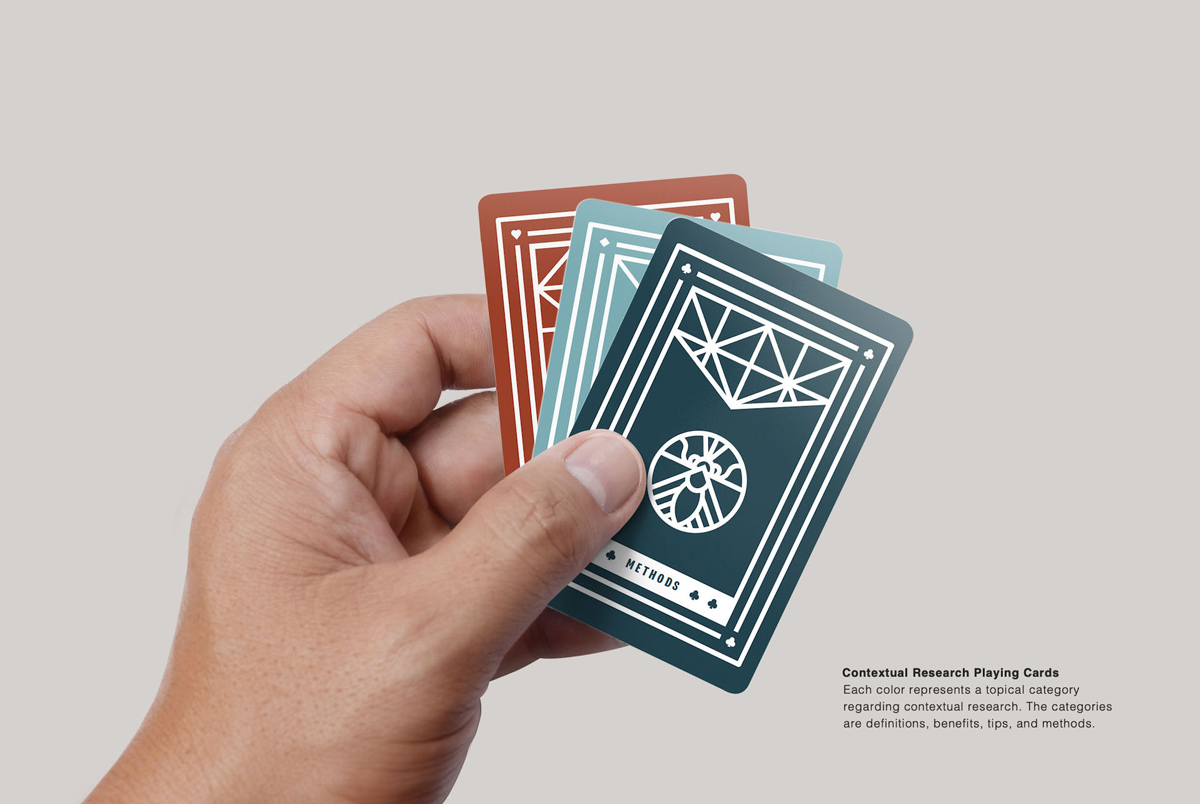 User centric design: Cards for methods