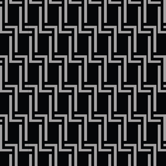 Black square with gray hash marks