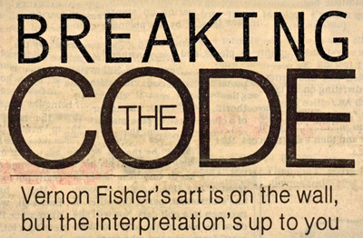 Breaking the Code newspaper clipping