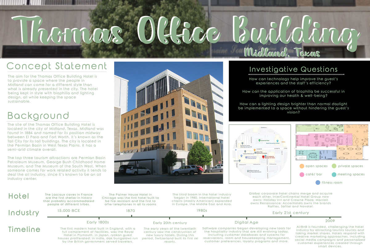 Thomas Office Building - Midland, Texas : Concept statement and investigative questions