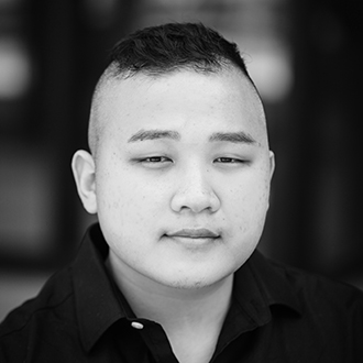 Eric Kim, portrait, black and white