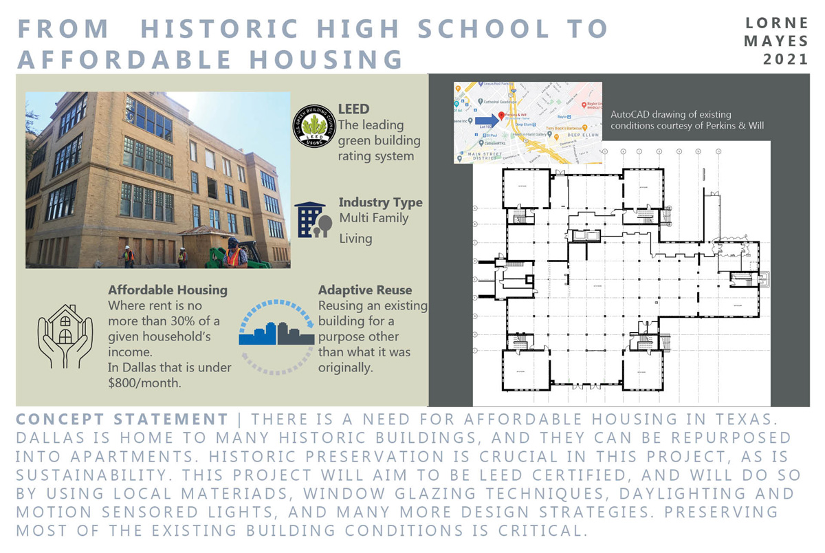 Affordable housing using historical buildings