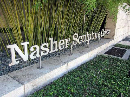 Nasher Sculpture Garden sign
