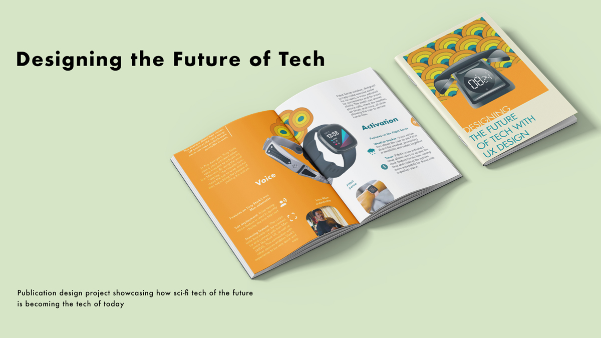 spread Magazine displays designing the future of tech
