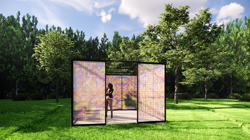 Outdoor installations of X-ray tiles